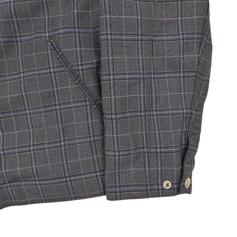Carhartt WIP Detroit Checkered Jacket Grey Men's Large