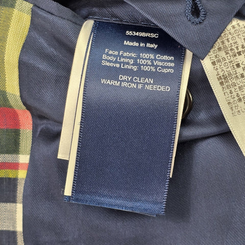 Polo Ralph Lauren Blazer Bradford Sportscoat Madras Blazer Jacket Men's 42S