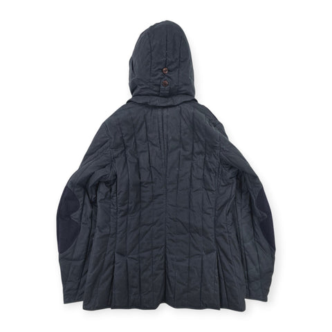 Barbour Dept B Bond 007 Dragh Wax Waterproof Hooded Jacket Grey Men's Large