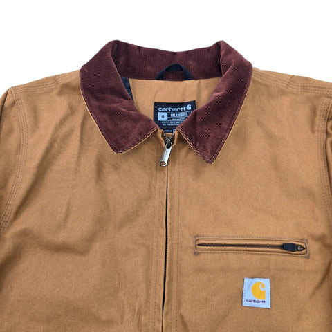Carhartt Detroit Workwear Blanket Lined Jacket Brown Men's Medium