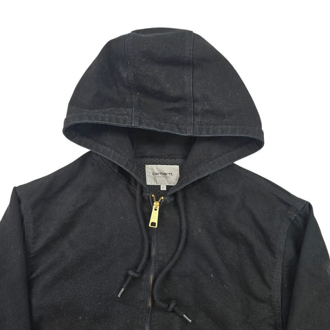 Carhartt WIP Active Mesh Lined Bomber Jacket Black Men's Large
