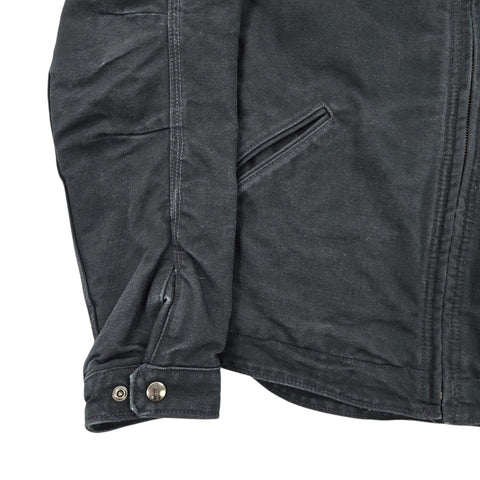 Carhartt Detroit Workwear Blanket Lined Jacket Black Men's Medium