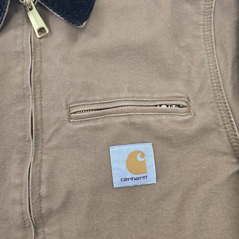 Carhartt WIP Detroit Mesh Lined Jacket Brown Men's Small