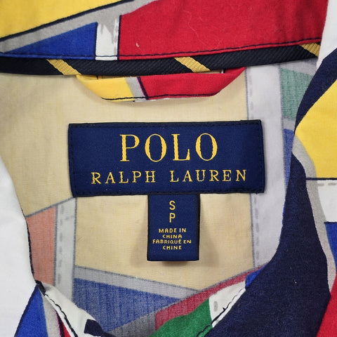 Polo Ralph Lauren Bayport Sailing Flags Graphic Harrington Jacket Men's Small