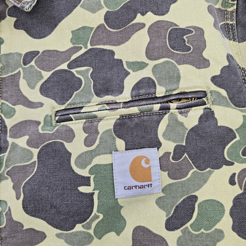Carhartt WIP Detroit Duck Camo Bomber Jacket Men's Medium