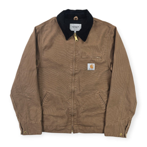 Carhartt WIP Detroit Mesh Lined Jacket Brown Men's Small