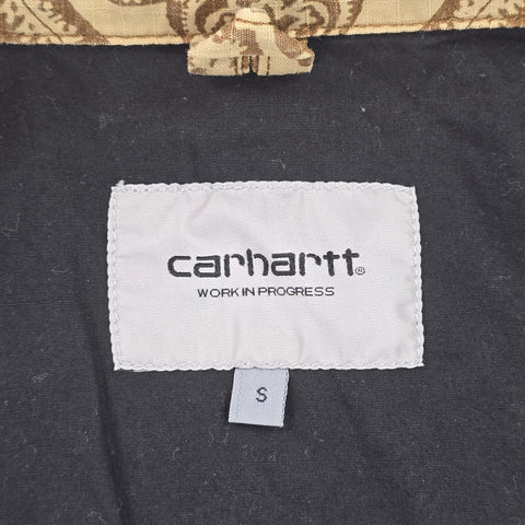 Carhartt WIP Detroit Bandana Pattern Jacket Brown Men's Small