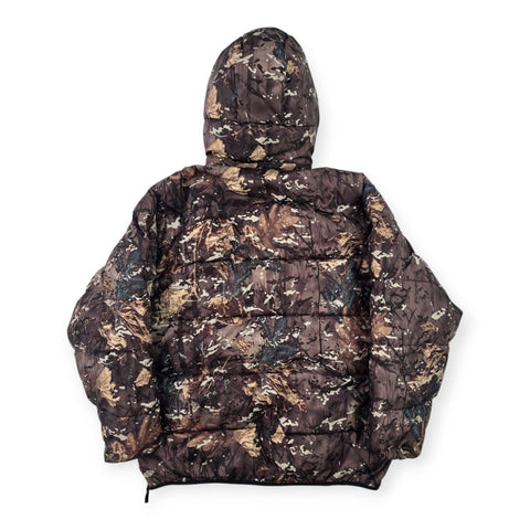 Carhartt WIP Jones 1/2 Zip Camouflage Puffer Jacket Men's Medium