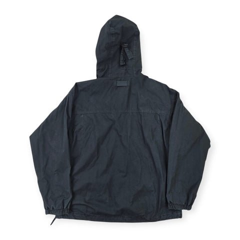 Carhartt WIP Berm Dyed Utility 1/2 Zip Anorak Jacket Grey Men's Large