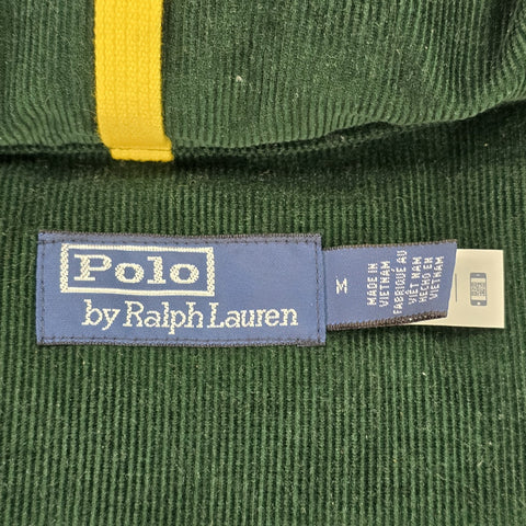 Polo Ralph Lauren Corduroy Puffer Jacket Green Men's Medium