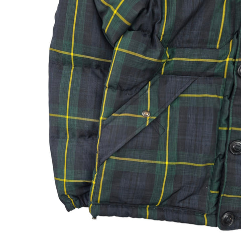 Polo Ralph Lauren Plaid Down Puffer Jacket Men's Medium