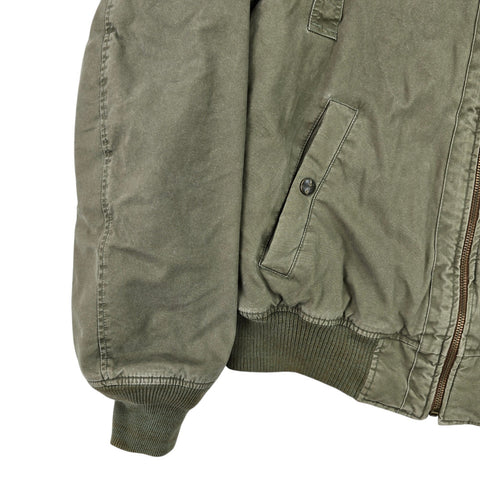 Polo Ralph Lauren B-15 Military Down Bomber Jacket Green Men's Medium