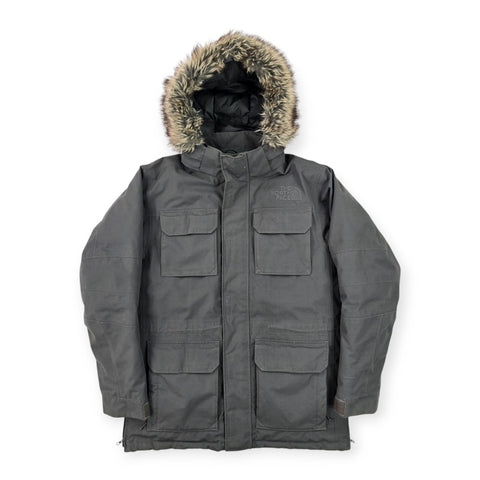 The North Face El Norte Dryvent Down Puffer Jacket Grey Men's Medium