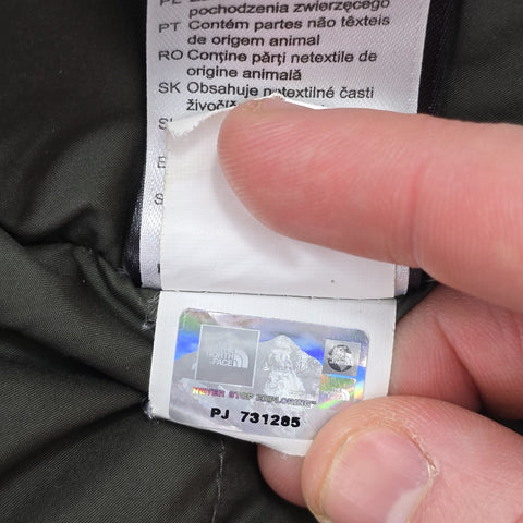 The North Face Mcmurdo 2 Hyvent Down Puffer Jacket Green Men's Small