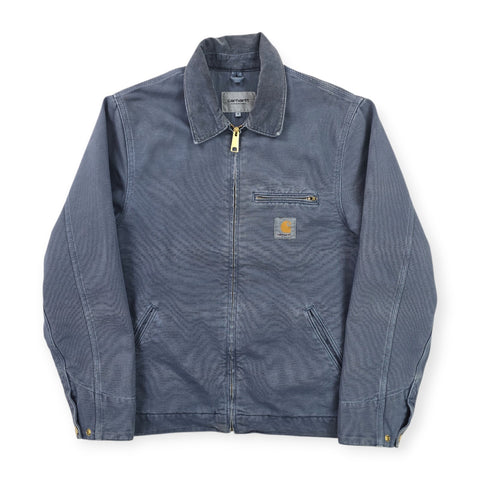Carhartt WIP Detroit Dyed Bomber Jacket Blue Men's Small