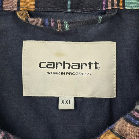 Carhartt WIP Vilay Checkered Bomber Jacket Men's XXL