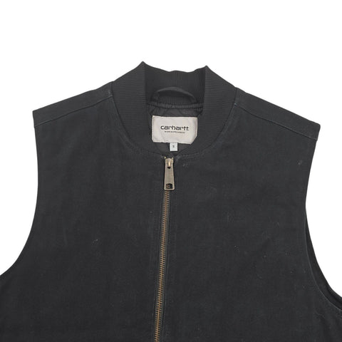 Carhartt WIP Quilted Lined Classic Vest Gilet Jacket Black Men's Small