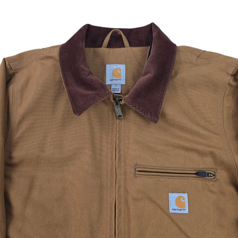 Carhartt Detroit Y2K Workwear Blanket Lined Jacket Brown Men's Small