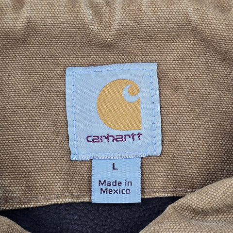 Carhartt Berwick Y2K Workwear Fleece Lined Jacket Brown Men's Large