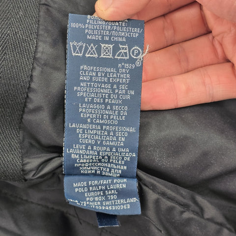 Polo Ralph Lauren Ski Club Wool Buffalo Plaid Parka Jacket Men's Medium