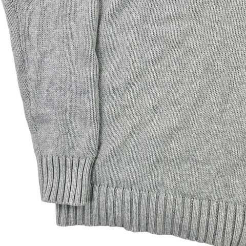 Polo Ralph Lauren Spellout Knitted Jumper Grey Men's Large