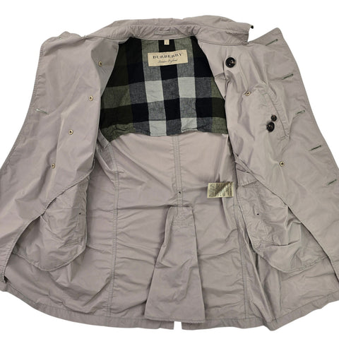 Burberry London Double Breasted Trench Coat Brown Men's Large