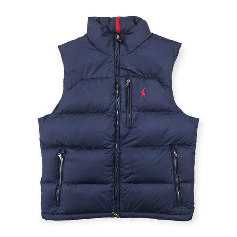 Polo Ralph Lauren Gorham Down Puffer Gilet Jacket Blue Men's Medium