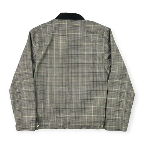 Carhartt WIP Detroit Checkered Jacket Grey Men's Medium