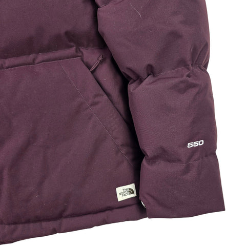 The North Face Box Canyon 550 Down Puffer Jacket Purple Men's Medium