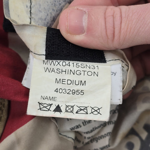 Barbour International Steve McQueen Washington Waxed Jacket Brown Men's Medium