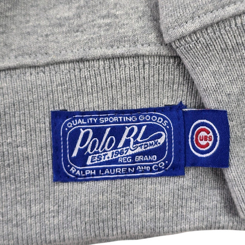 Polo Ralph Lauren Rare MLB Bear Cubs Baseball Sweatshirt Grey Mens XXL