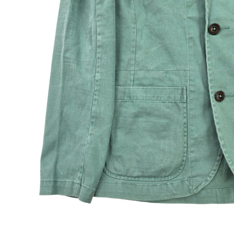 Polo Ralph Lauren Marina Spellout Chore Blazer Jacket Green Men's Small