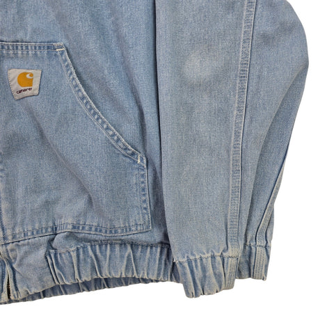Carhartt WIP Active Denim Jacket Blue Men's Medium