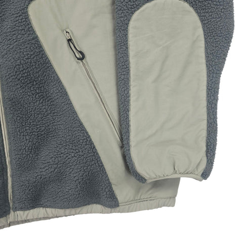 Carhartt WIP Rare Hillock Fleece Jacket Grey Men's Large