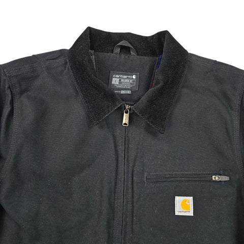 Carhartt Detroit Workwear Blanket Lined Jacket Black Men's Large