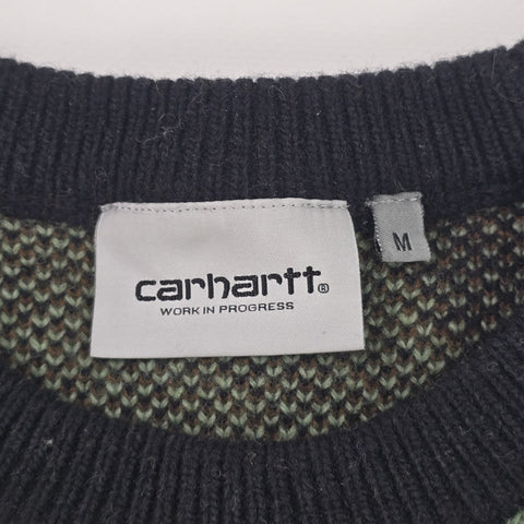 Carhartt WIP Duck Pond Graphic Knitted Jumper Men's Medium