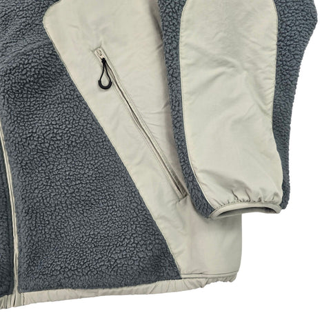 Carhartt WIP Rare Hillock Fleece Jacket Grey Men's XL