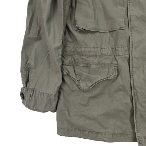 Polo Ralph Lauren Military Patch Field Jacket Green Men's Small