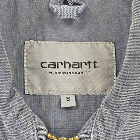 Carhartt WIP Detroit Dyed Bomber Jacket Blue Men's Small
