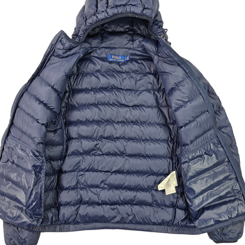 Polo Ralph Lauren Down Puffer Jacket Blue Men's Small