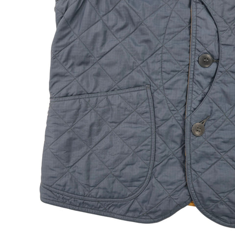 RRL Ralph Lauren Quilted Vest Gilet Jacket Blue Men's Medium
