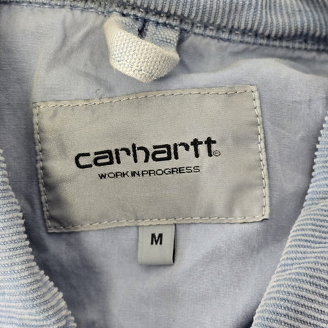 Carhartt WIP Detroit Dyed Bomber Jacket Blue Men's Medium