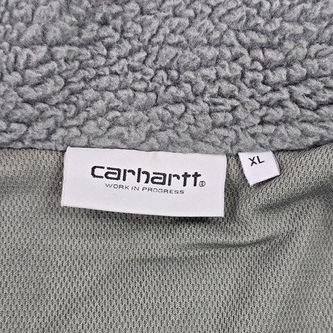 Carhartt WIP Rare Hillock Fleece Jacket Grey Men's XL