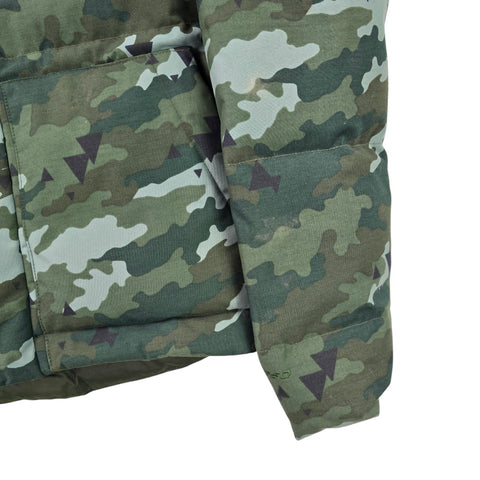 The North Face Box Canyon 550 Camouflage Down Puffer Jacket Men's Small