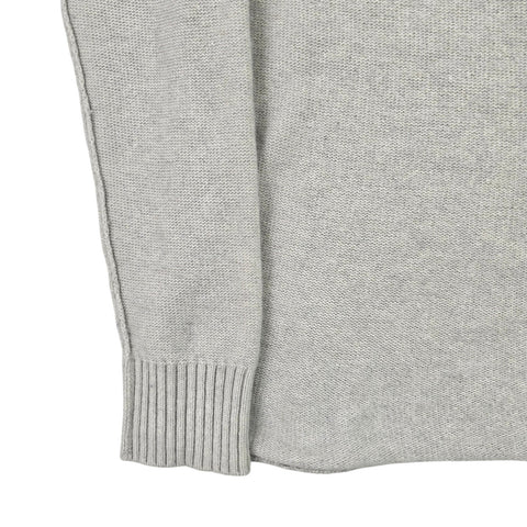 Stone Island 2016 Knitted Crew Neck Pocket Jumper Grey Men's Large