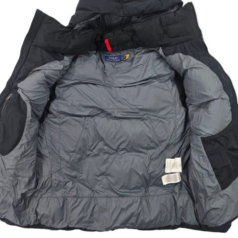 Polo Ralph Lauren Tyrol Ripstop Down Puffer Gilet Jacket Black Men's XL