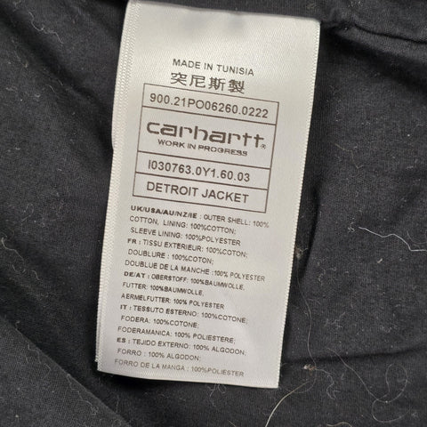 Carhartt WIP Detroit Bandana Pattern Jacket Grey Men's Small