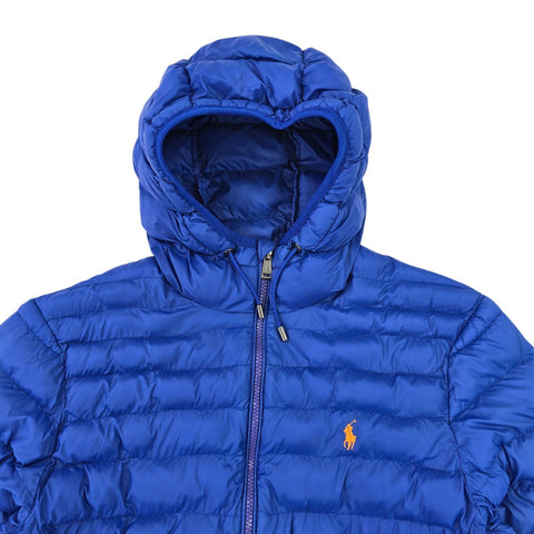 Polo Ralph Lauren Down Puffer Jacket Blue Men's Medium