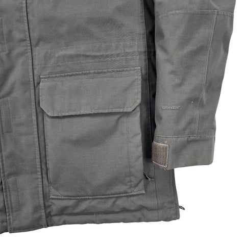 The North Face El Norte Dryvent Down Puffer Jacket Grey Men's Medium