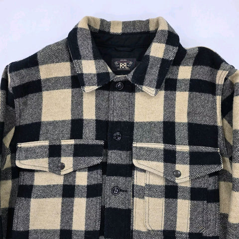 Ralph Lauren Double RRL Plaid Cruiser Jacket Men's Large